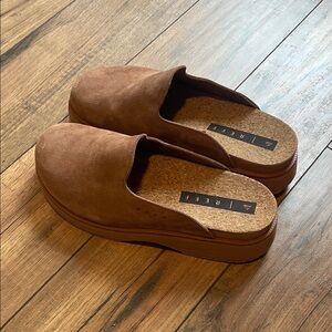 Reef Women's Brown Suede Mules